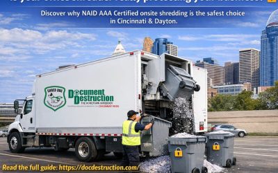 Why AAA Certified Document Destruction Matters: Secure Onsite Paper Shredding in Cincinnati & Dayton